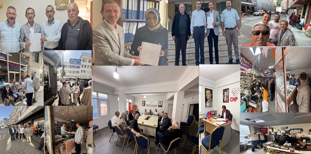 Mazbatasını alan Kandil esnaf ziyareti ile gönüllere dokundu