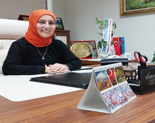 Şalpazarı ilçe tarihinin ilk kadın Belediye Başkan Vekili: Emine Atalar